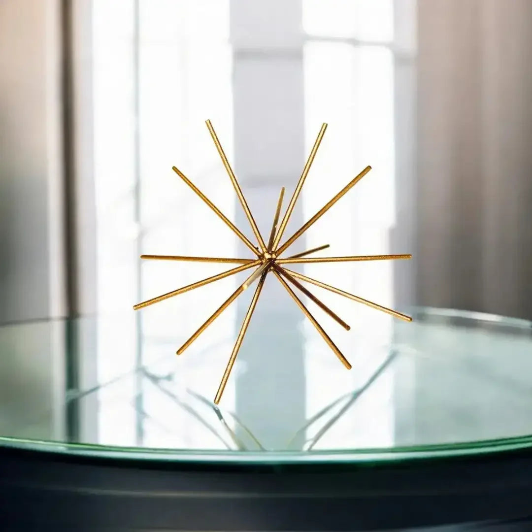 Escultura Ouriço do Mar em Metal