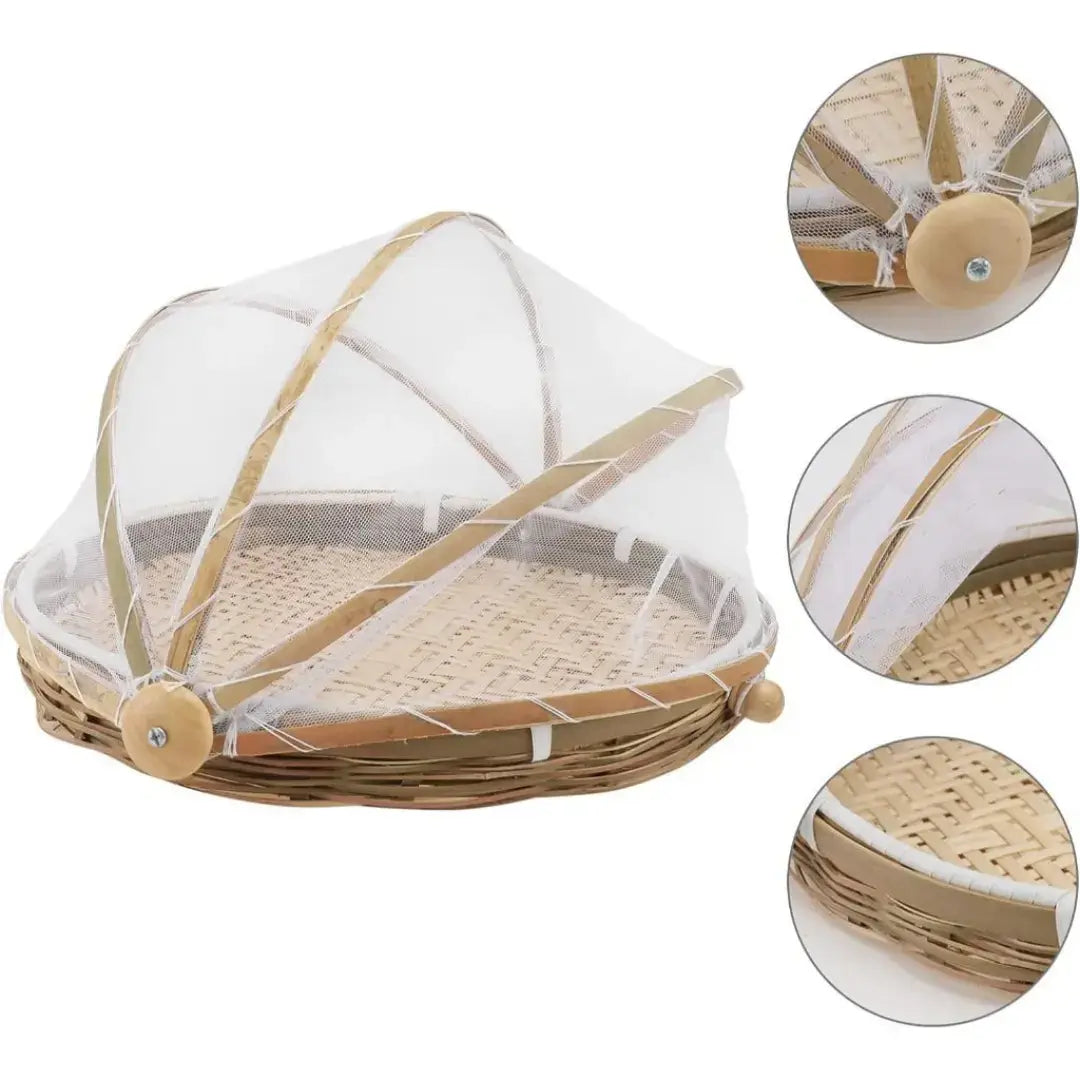 Cesto Porta Pães de Bambu