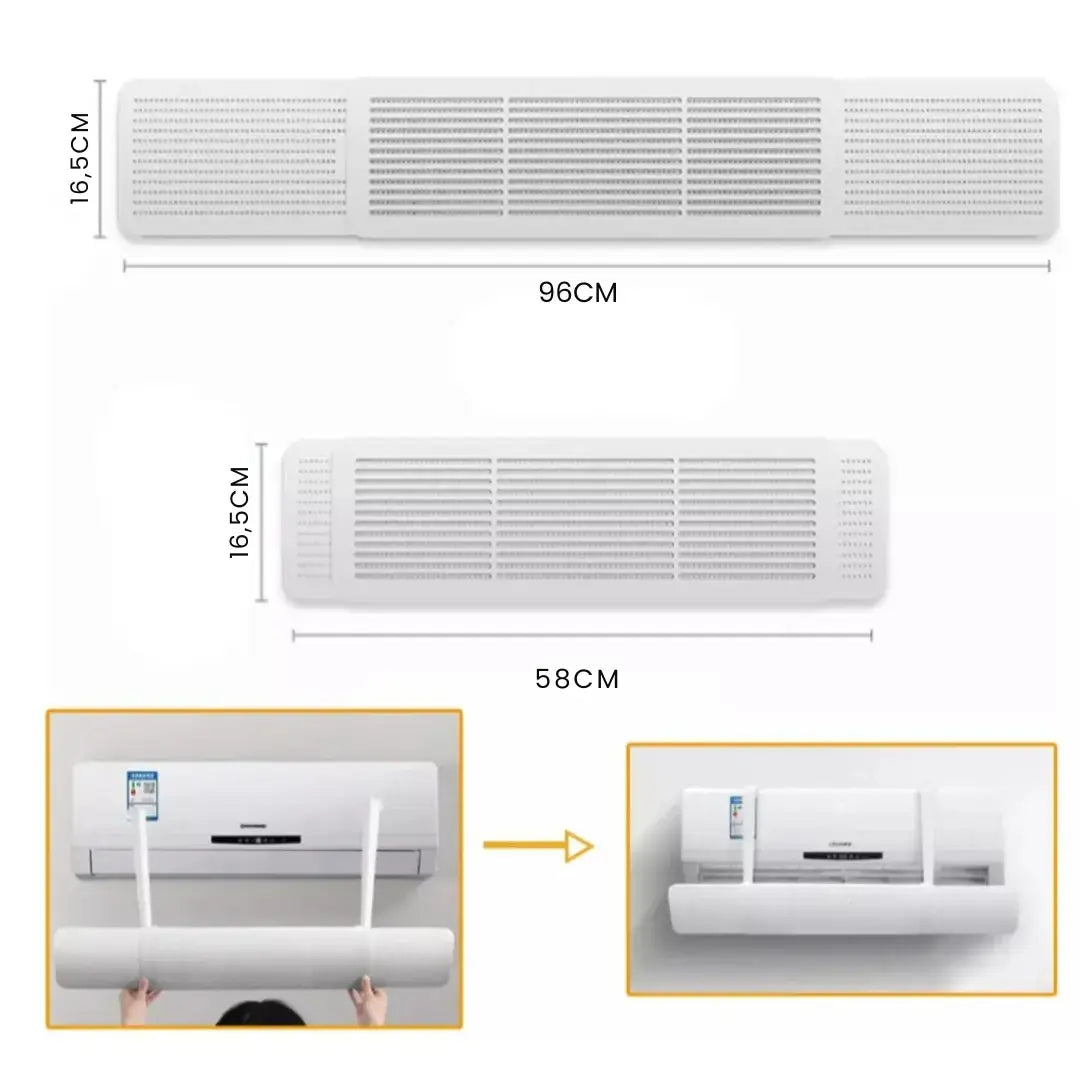 Defletor Direcionador de Ar para Split