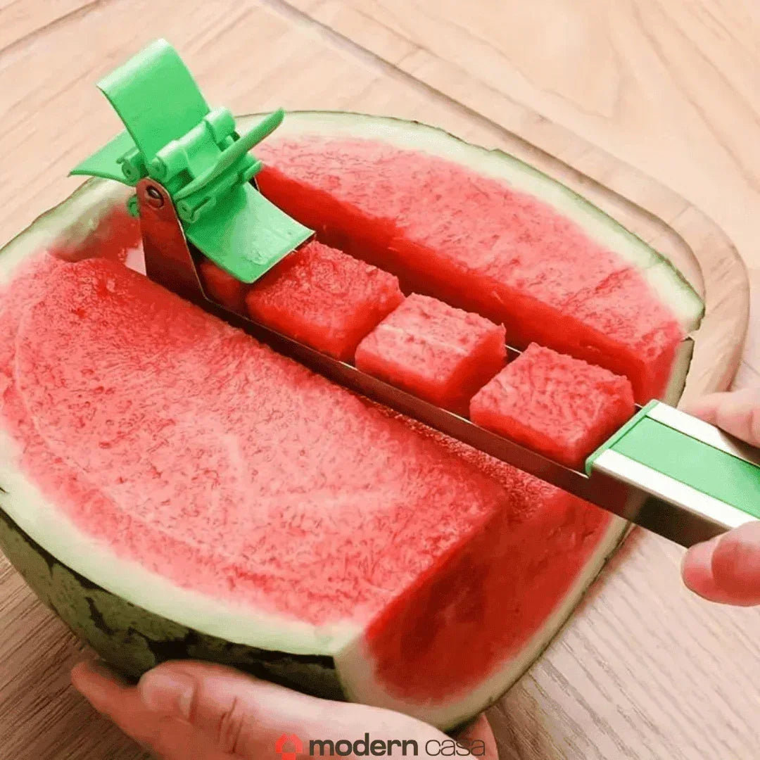 Fatiador E Cortador De Melancia Em Cubos Inox