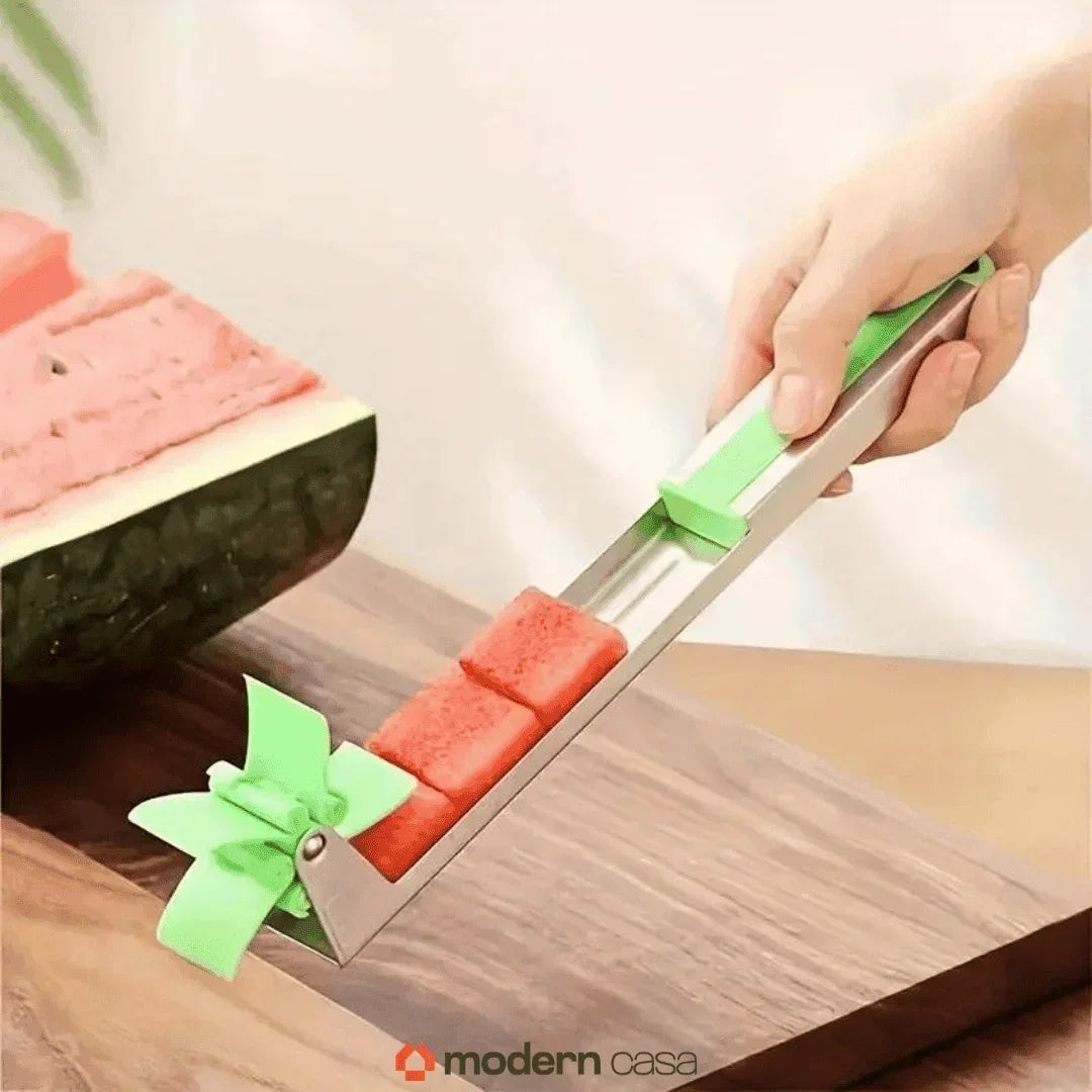 Fatiador E Cortador De Melancia Em Cubos Inox