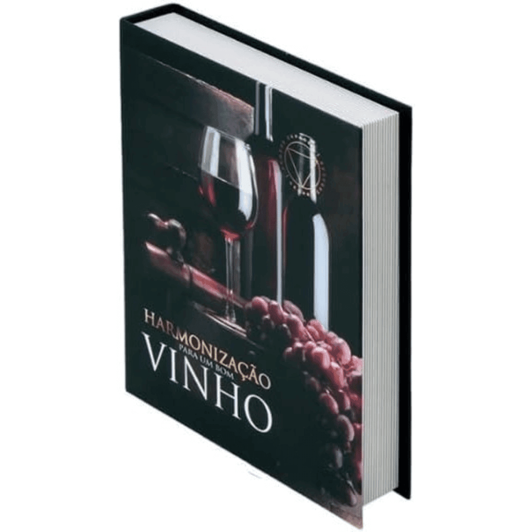 Abridor de Vinhos Kit em Formato de Livro