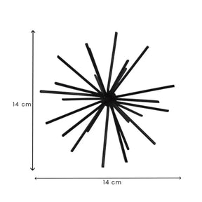 Escultura Ouriço do Mar em Metal