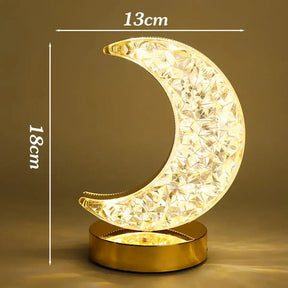 Luminária Lua Led Touch Recarregável