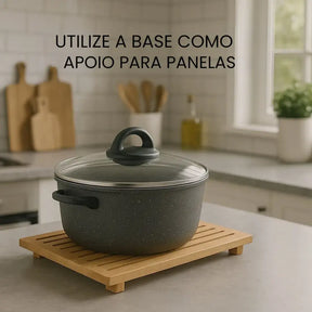 Tábua Migalheira em Bambu 2 em 1