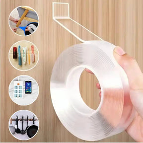 Fita Adesiva Dupla Face Extra Forte Transparente NanoGel