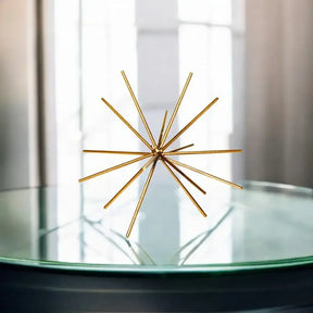 Escultura Ouriço do Mar em Metal