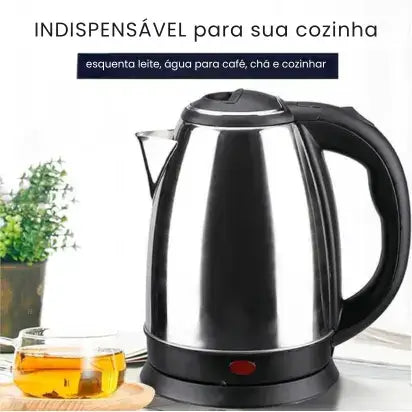 Chaleira Elétrica em Inox 1,8L