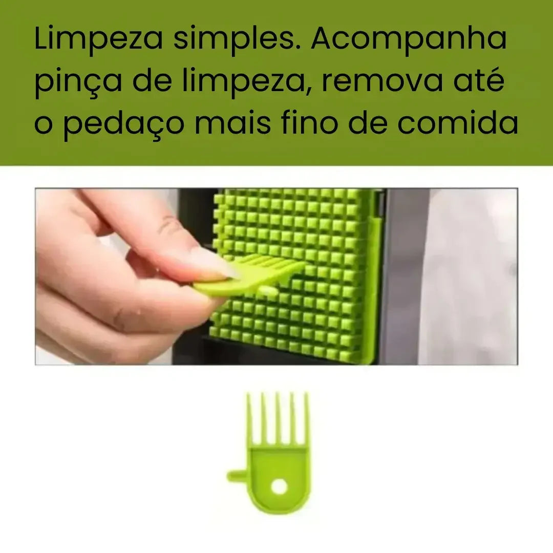 Cortador e Fatiador de Legumes Multifuncional 14 em 1