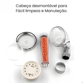 Ducha de Alta Pressão com Filtragem Iônica