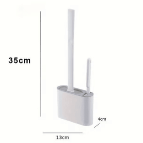 Escova de Limpeza Sanitária Silicone 2 em 1