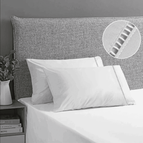 Jogo de Lençol 400 Fios Micro Percal Ponto Palito