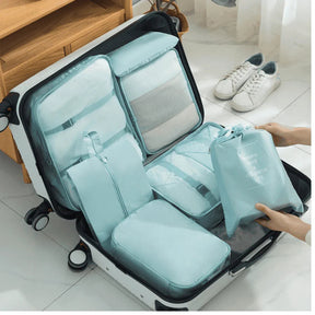 Kit Bolsas Organizadoras Para Mala de Viagem - Compre 5 Leve 7