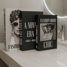 Livros Decorativos Kit 3 Peças