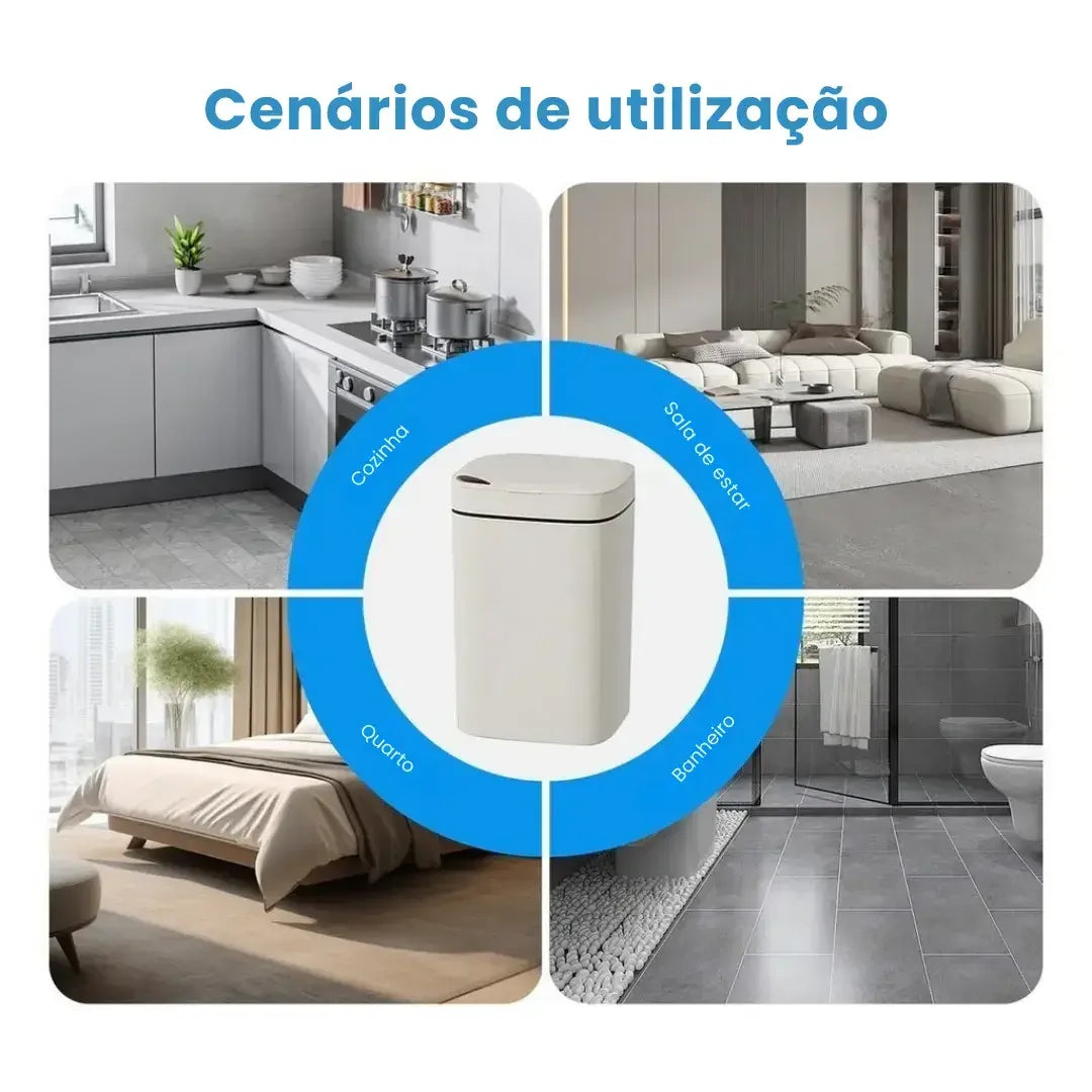 Lixeira Automática com Sensor de Proximidade
