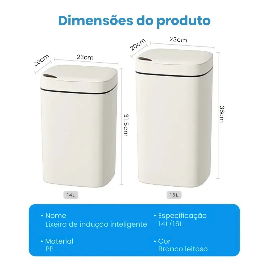 Lixeira Automática com Sensor de Proximidade