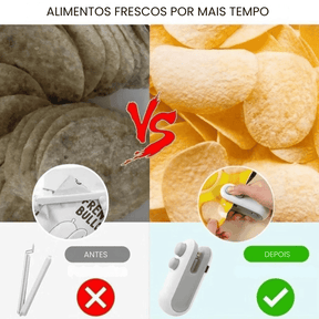 Mini Seladora de Embalagens Portátil USB