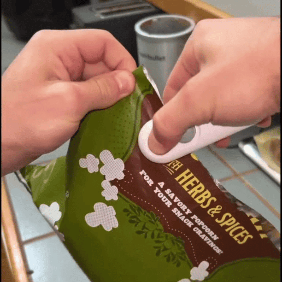 Mini Seladora de Embalagens Portátil USB