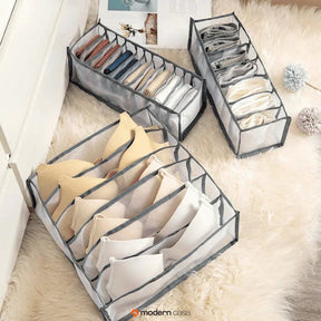 Organizador Tipo Colmeia para Roupas Íntimas Kit 3 Peças