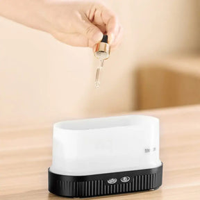 Umidificador Difusor de Aromas Lareira Aromaterapia