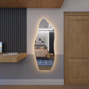 [QUEIMA DE ESTOQUE]- Espelho Orgânico Com Led 170cm x 70cm