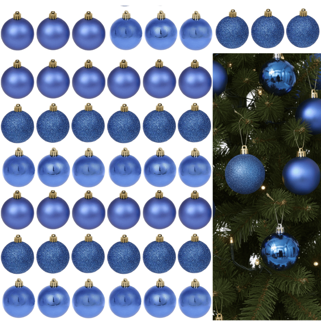 Kit 45 Bolas de Natal