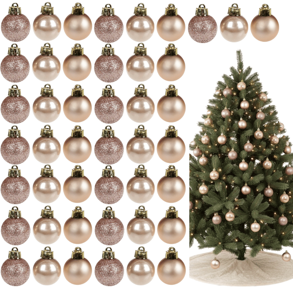 Kit 45 Bolas de Natal